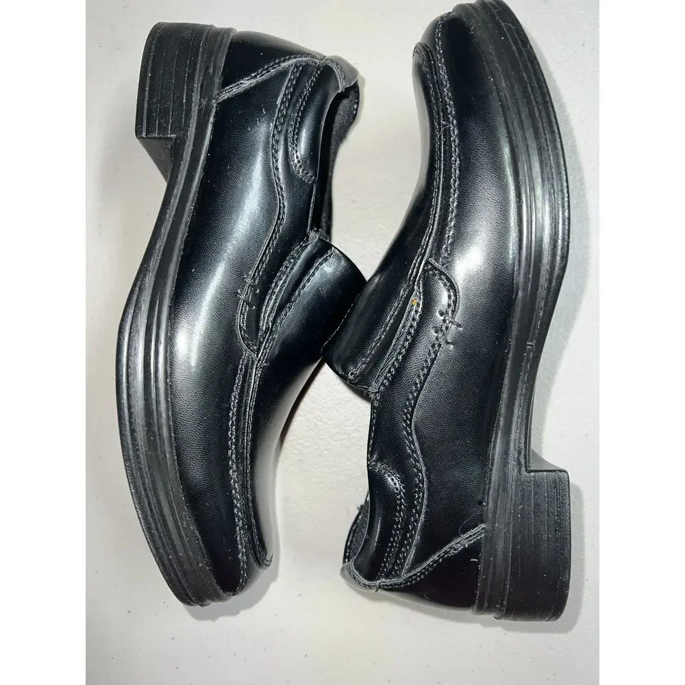 NWOT  Deer Stags Black Dress Shoes Boy 13M